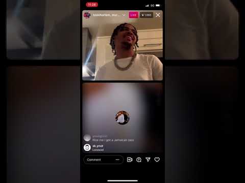 Loski ig Live Trolled by fan!