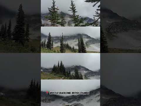 Fog is rolling into the mountains at Whistler Blackcomb #hellobc