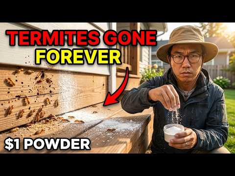 $1 Powder KILLED Every Termite FOREVER. BANNED 23 States. They PRAYED You'd Never Know