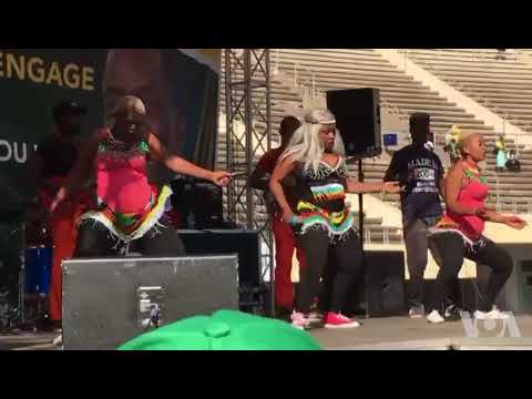 Muimbi Sandra Ndebele Achitandadza Vanhu kuMusangano weZanu PF Wekupedzisira Waitwa muHarare