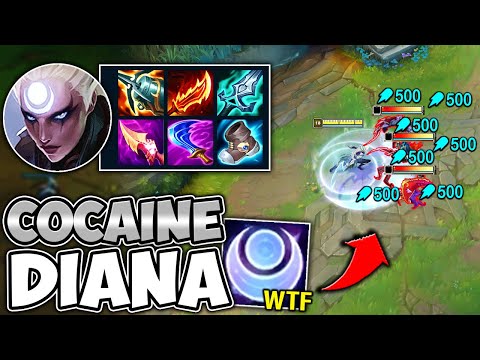 DIANA WITH 6 ON-HIT ITEMS IS A LITERAL CHEAT CODE! (THIS SHOULD BE NERFED)