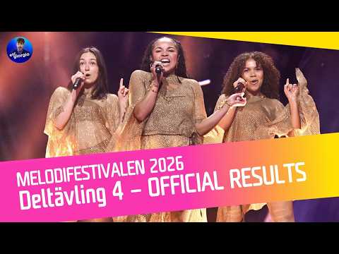 🇸🇪 Melodifestivalen 2026: Heat 4 - Official Results