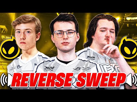 How It Sounds To REVERSE SWEEP Dignitas | RLCS Comms