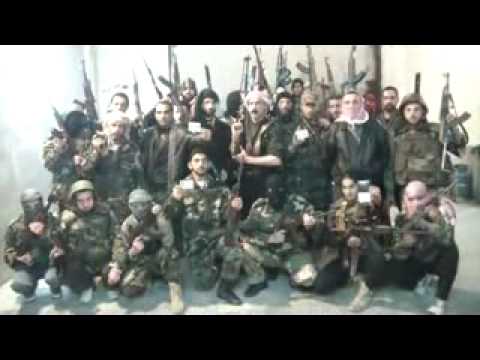 انشقاق عدد من عناصر النظام وانضمامهم الى كتيبة العامر في البياضة في ريف حمص