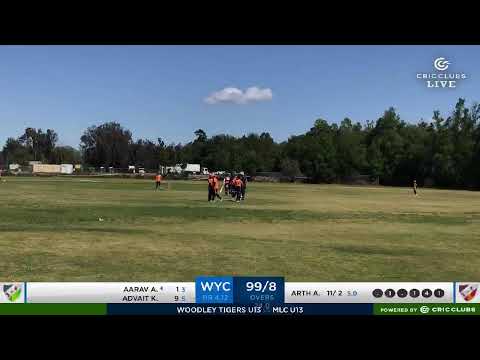 U13 WYCA vs MLC - Woodley Tigers U13 Vs MLC U13