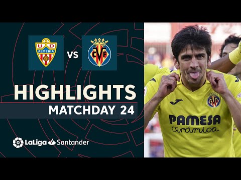 Resumen de UD Almería vs Villarreal CF (0-2)