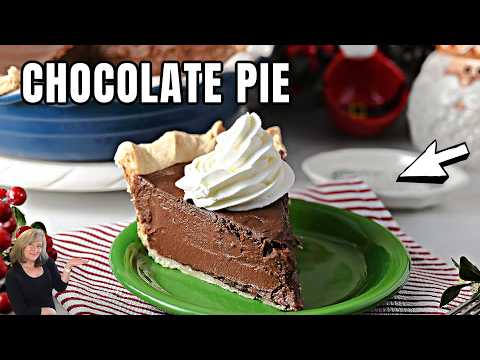 Secret Family Recipe: Delicious Homemade Chocolate Pie - No Baking Required!
