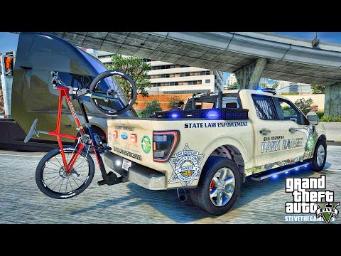 GTA 5 Mods | Park Ranger Saturday Patrol| GTA 5 Lspdfr Mod| 4K