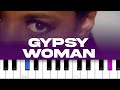 Crystal Waters - Gypsy Woman (She's Homeless)  (piano tutorial)