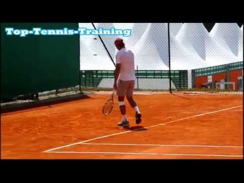 Rafael Nadal Hitting On Clay 2013 HD (Side View)