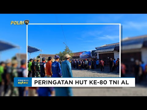 SATPOLAIRUD POLRES SITUBONDO SAMPAIKAN UCAPAN SELAMAT HUT KE-80 TNI AL