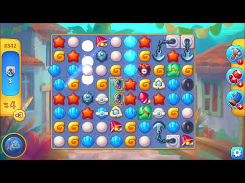 Fishdom Level 8342 walkthrough #fishdom #gaming