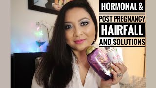 REDUCE HAIR LOSS DUE TO HORMONAL IMBALANCE | REMEDY FOR POST-PREGNANCY HAIR FALL | BIOTIN SUPPLEMENT