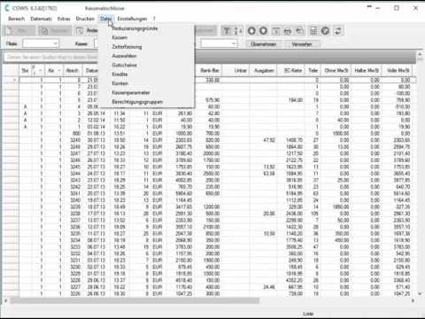 Steuerung der Zahlarten  / DdD COWIS – Warenwirtschaft, Kassensoftware & E-Commerce
