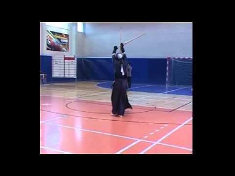 Polish Female Kendo Championships 2012 - Labak (aka) vs. Ziomkowska (shiro)