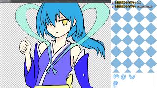 【お絵描き】創作アイドル描く【声あり】