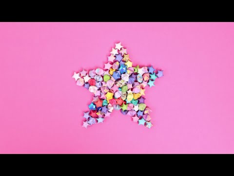 WISHING STARS PAPER FOLDING