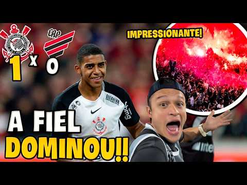 MUITA TRETA E CONFUSÃO NA VITÓRIA DO CORINTHIANS CONTRA O ATHLETICO PR! Torcedor apanhou*