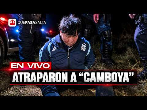 ¡URGENTE SALTA! 🚨 Atraparon a "Camboya" en La Caldera tras casi cinco meses prófugo 🚨