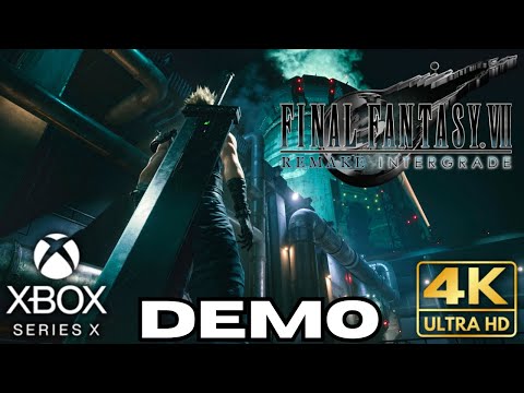 FINAL FANTASY VII REMAKE INTERGRADE FULL DEMO Gameplay Walkthrough | Xbox Series X | 4K HDR