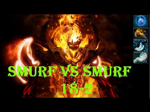 SF Dota 2 SMURF GAMEPLAY - 5.5K MMR VS 2K MMR - DIVINE VS CRUSADER - Shadow Fiend MID - Magical SF
