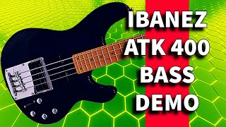 Video thumbnail for Is The Ibanez ATK400 The Best Kept Secret In Bass? by Brooksy's Bass Corner
