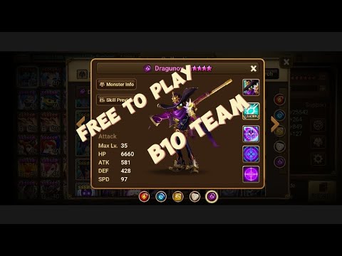 How to Clear August HoH Dark Sniper - Summoner's War