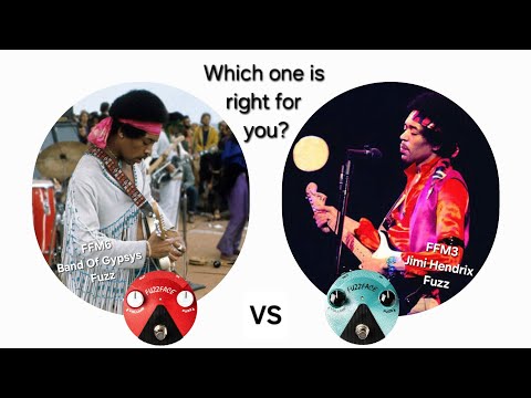 Jimi Hendrix Fuzz - Dunlop FFM3 vs FFM6