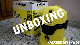 Karcher MV3 / WD3 Vacuum Cleaner - Unboxing & Initial Impressions