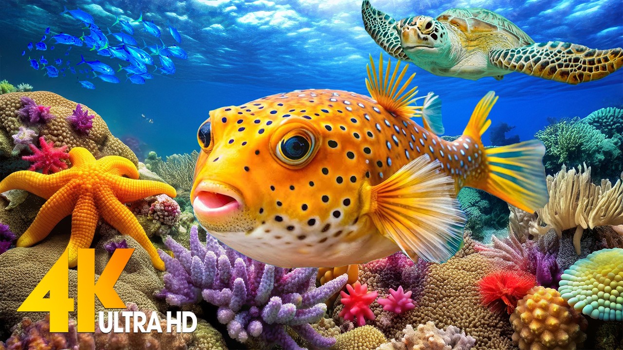Dive Into the Mesmerizing Underwater Realm | Marvel at Sea Animal in The Best 4K ULTRA HD Ocean 🐠 #3