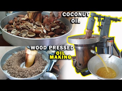 How? Coconut Oil is Made ? Wood Pressed Oil