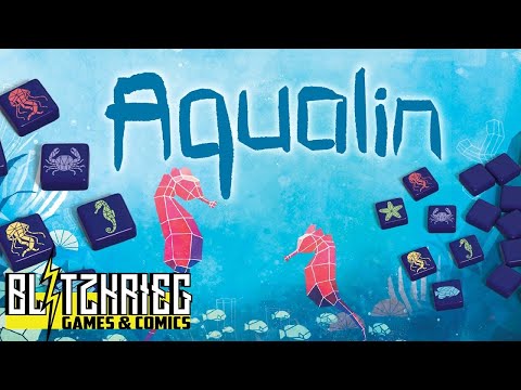 Aqualin Board Game Unboxing School or Get Schooled
