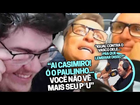 CASIMIRO REAGE: RÁDIO CRAQUE NETO ZOANDO O CAZÉ (ITUANO 2 X 3 CORINTHIANS) | Cortes do Casimito