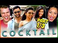 COCKTAIL Movie Reaction Part (1/3)! | Saif Ali Khan | Deepika Padukone | Diana Penty
