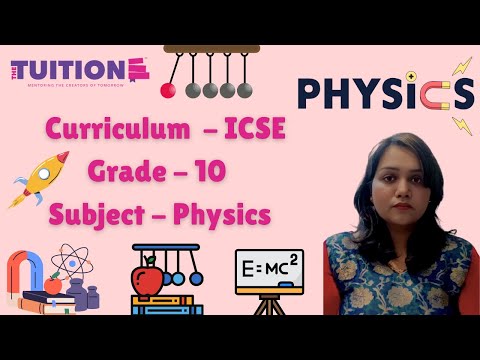 ICSE - Grade X - Physics Demo