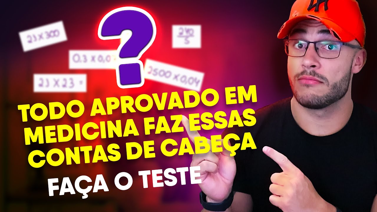 Como resolver as principais contas do ENEM de cabeça | Passo a passo