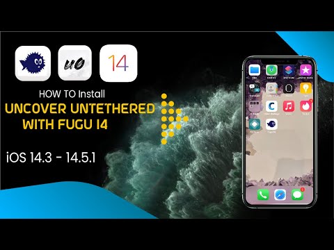How to install Unc0ver untethered jailbreak iOS 14.3 - 14.5.1 with Fugu 14 untethered jailbreak 2022