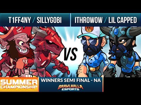 Ithrowow & Lil Capped vs T1FF4NY & SillyGobi - Winners Semi Final - Summer Championship 2019 2v2 NA