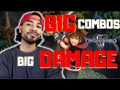 Kingdom Hearts 3 Walkthrough How-to do Big Combos | kh3 guide