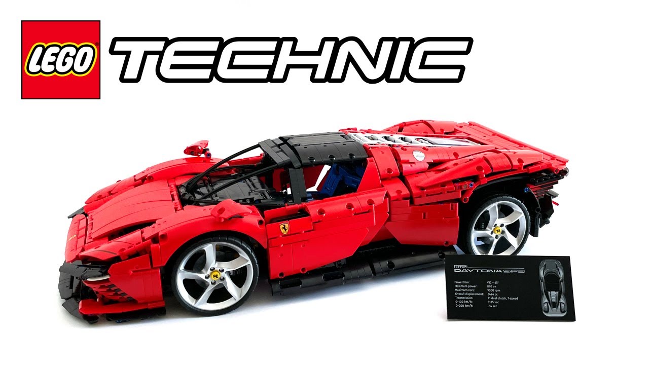 LEGO Technic Ferrari Daytona SP3 -Limited Slipcase Editon- (42143) - Speed build
