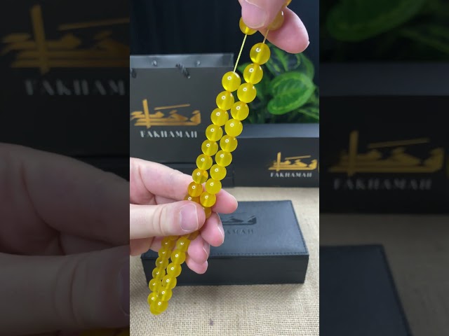 مسباح فاتوران أصفر ليموني شفاف