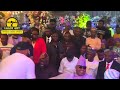 Arrival of BRed x Sina Rambo at Oyindamola Okesanjo x Adegbola Adedeji wedding in Lagos.  #lagosgist