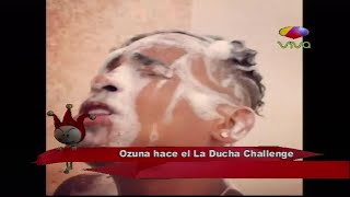 Ozuna crea La Ducha Challenge con su canción “Amor Genuino&quot;