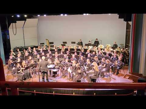 Iowa State University Symphonic Band at Ames City Auditorium, October 22, 2023