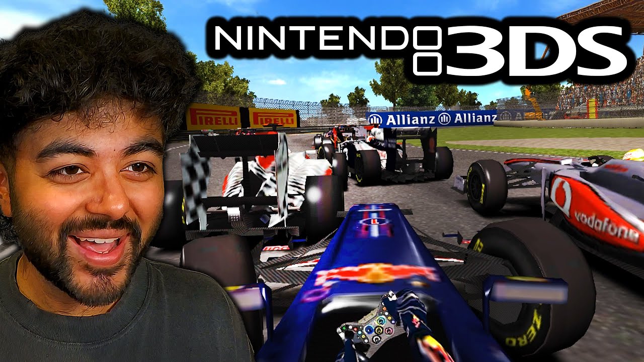 Playing a Forgotten F1 Game on NINTENDO 3DS...