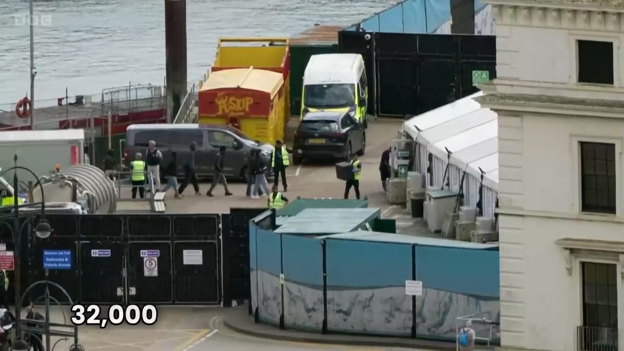 Marley Morris on BBC Panorama discussing asylum hotels