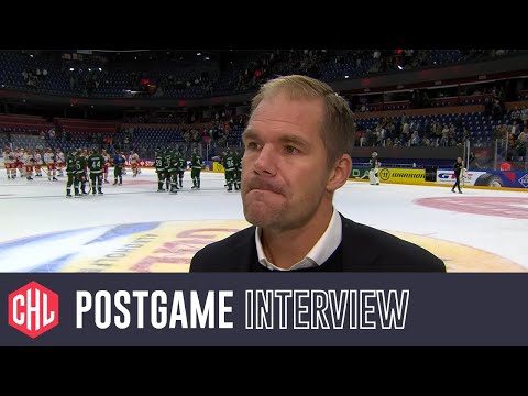 Postgame interviews: Färjestad Karlstad - EHC Biel-Bienne
