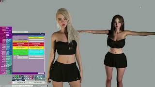 Combine head and body from 2 different models / Merge morphs (Virt A Mate)