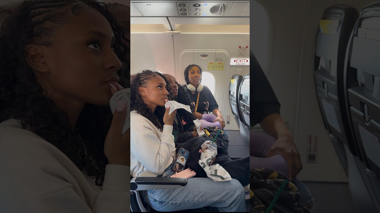 Spirit Airlines don’t play! Sharra & the kids get kicked to the back of the plane