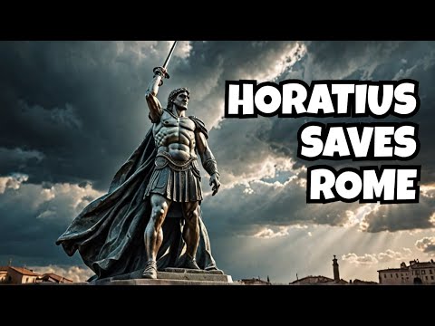 Horatius Stands Against King Tarquin's Army on Rome's Bridge!
